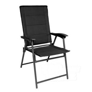 Skladacia stolička ARMY Mil-Tec® - čierna (Farba: Čierna)