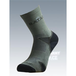 Ponožky so striebrom Batac Operator - olív (Farba: Olive Green , Veľkosť: 5-6)