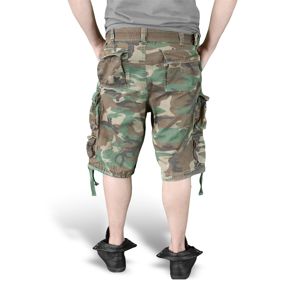 Krátke nohavice RAW VINTAGE SURPLUS® Division Shorts - woodland (Farba: US woodland, Veľkosť: 6XL)