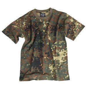 Detské tričko Mil-Tec® - flecktarn (Farba: Flectarn, Veľkosť: XL)