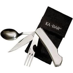 Viacúčelový nôž KA-BAR® Hobo 3-in-1 Utensil Kit
