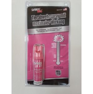 Obranný sprej SABRE® RED Compact vreckový s klipsom - ružový (Farba: Ružová)