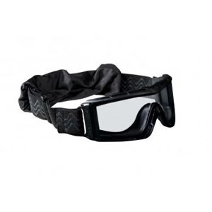 Taktické ochranné okuliare BOLLÉ® X 810 - čierne, číre (Farba: Čierna)
