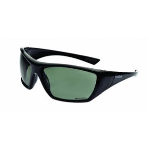 Ochranné okuliare BOLLÉ® HUSTLER - čierne, polarizačné sivé (Farba: Čierna, Šošovky: Dymovo sivé polarizované)