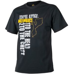 Tričko Helikon-Tex® Travel Advice Mozambique - černé (Farba: Čierna, Veľkosť: S)