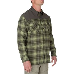 Flanelová košile s dlouhým rukávem 5.11 Tactical® Sidewinder - Mosstone (Farba: Mosstone, Veľkosť: S)
