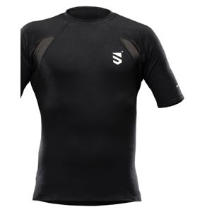 Funkčné tričko Scutum Wear® Erik krátky rukáv - čierne (Farba: Čierna, Veľkosť: XS)