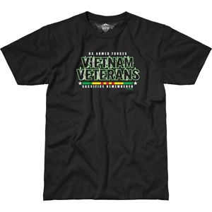 Pánske tričko 7.62 Design® Vietnam Veterans Remembered - čierne (Veľkosť: S)