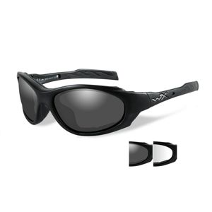 Slnečné okuliare Wiley X® XL-1 Advanced - čierny rámček, súprava - číre a dymovo sivé šošovky (Farba: Čierna, Šošovky: Číre + Dymovo sivé)