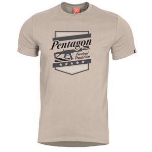 Pánske tričko PENTAGON® ACR - khaki (Farba: Khaki, Veľkosť: L)