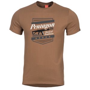 Pánske tričko PENTAGON® ACR - coyote (Farba: Coyote, Veľkosť: XXL)
