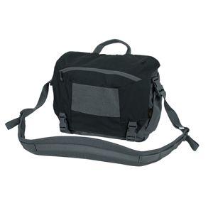 Taška cez rameno Helikon-Tex® Urban Courier Bag Medium® Cordura® - čierna-šedá (Farba: Čierna / Shadow Grey)