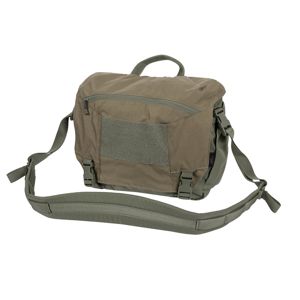 Taška cez rameno Helikon-Tex® Urban Courier Bag Medium® Cordura® - coyote-zelená (Farba: Coyote / Adaptive Green)