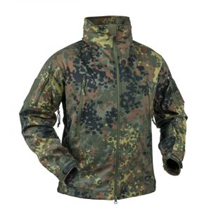 Softshellová bunda Gunfighter Windblocker Helikon-Tex® - flecktarn (Farba: Flectarn, Veľkosť: XXL)