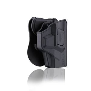 Pištoľové puzdro R-Defender Gen3 Cytac® Taurus T800 Compact – Čierna, pravá strana (Farba: Čierna, Varianta: pravá strana)