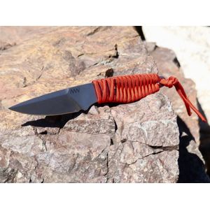 Nôž s pevnou čepeľou ANV® P100 - Blood Red (Farba: Blood Red)