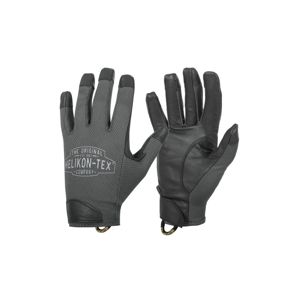 Strelecké rukavice RANGEMAN Helikon-Tex® – Shadow Grey / čierna (Farba: Shadow Grey / čierna, Veľkosť: M)