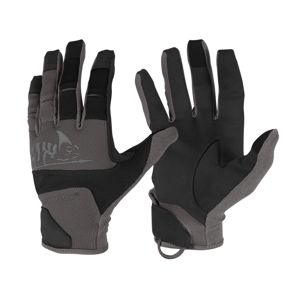 Taktické rukavice RANGE Helikon-Tex® – Čierna / Shadow Grey (Farba: Čierna / Shadow Grey, Veľkosť: S)