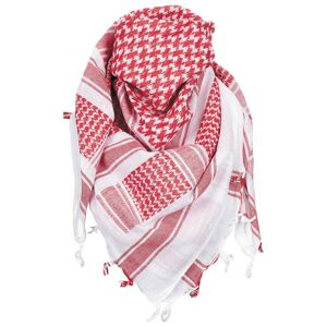 Šatka Palestín so strapcami MFH® - červeno-biela (Farba: Červená / biela)