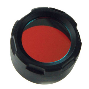 Červený filter na baterku (Warrior, Reloaded, Hero) – Červená (Farba: Červená)