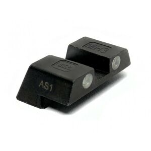 Tríciové oceľové hľadí 6,1 mm pre Gen 5 Glock® – Čierna (Farba: Čierna)