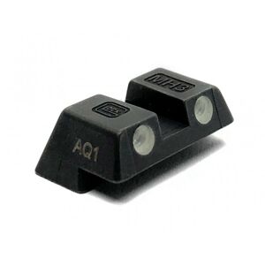 Tritiové oceľové hľadí 6,1 mm pre G42 / 43 Glock® – Čierna (Farba: Čierna)