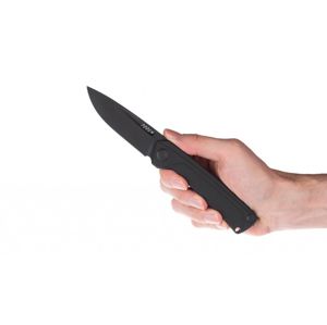 Zatvárací nôž Z200 G10 Liner Lock ANV® - farba rukoväte: čierna, DLC čierna čepeľ (Farba: Čierna, Varianta: DLC ČERNÁ ČEPEL)