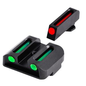 Mieridlá FO / Fiber-Optic Truglo® pre Glock® 9 mm (Farba: Čierna)