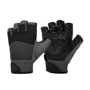 Rukavice Half Finger MK2 Helikon-Tex® – Černá / Shadow Grey (Farba: Čierna / Shadow Grey, Veľkosť: XXL)