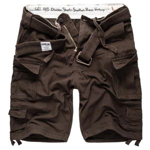Krátke nohavice RAW VINTAGE SURPLUS® Division Shorts - hnedé (Farba: Hnedá, Veľkosť: 3XL)
