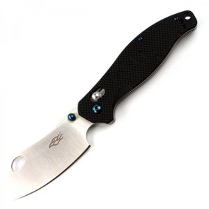 Zatvárací nôž Firebird F7551 Ganzo® – Strieborná čepeľ - Satin, Čierna (Farba: Čierna, Varianta: Strieborná čepeľ - Satin)