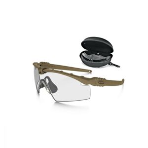 Strelecké okuliare M-Frame 3.0 Array SI Oakley®, 2 sklá – Číre + Dymovo sivé, Piesková (Farba: Piesková, Šošovky: Číre + Dymovo sivé)