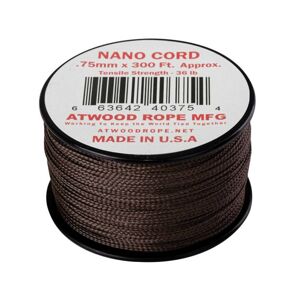Padáková šnúra Nano Cord (300 ft) ARM® – Hnedá (Farba: Hnedá)