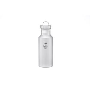 Titánová fľaša Sport Bottle Keith® / 550 ml (Farba: Strieborná)