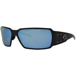 Slnečné okuliare Boxster Polarized Gatorz® – Smoke Polarized w/ Blue Mirror, Čierna (Farba: Čierna, Šošovky: Smoke Polarized w/ Blue Mirror)