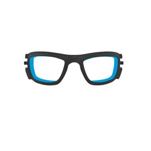 Plávajúce tesnenie na okuliare Gravity Wiley X® – Čierna / modrá (Farba: Čierna / modrá)