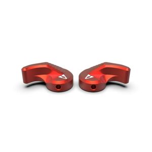 Súprava páčok poistky CNC Ergon EVO 3 Ascalon Arms® – Červená (Farba: Červená)