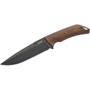 Nôž s pevnou čepeľou Jarosz Turok KA-BAR® – Čierna čepeľ, Hnedá (Farba: Hnedá, Varianta: Čierna čepeľ)