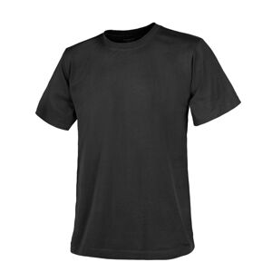 Bavlněné tričko Helikon-Tex® s krátkým rukávem – Černá (Farba: Čierna, Veľkosť: XL)