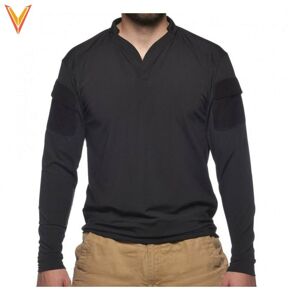 Funkčné tričko Long Boss Rugby Velocity Systems® – Čierna (Farba: Čierna, Veľkosť: L)