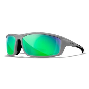 Slnečné okuliare Grid Captivate Wiley X® – Captivate™ zelené polarizované mirror, Sivá (Farba: Sivá, Šošovky: Captivate™ zelené polarizované mirror)