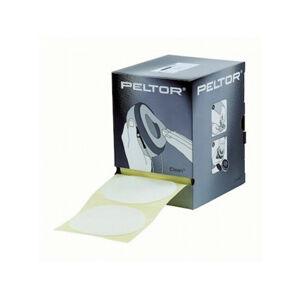 Hygienické nalepovacie podložky pre mušľové chrániče sluchu 3M® PELTOR® (Farba: Biela)