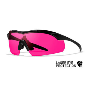 Ochranné strelecké okuliare Vapor 2.5 Laser Wiley X® – Red Tint, Čierna (Farba: Čierna, Šošovky: Red Tint)