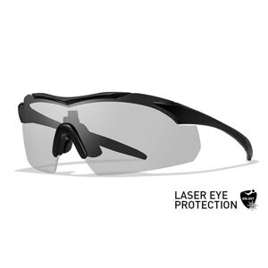 Ochranné strelecké okuliare Vapor 2.5 Laser Wiley X® – Light Grey Tint, Čierna (Farba: Čierna, Šošovky: Light Grey Tint)