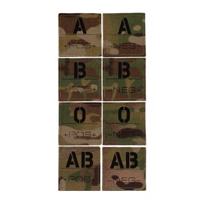 Nášivka krvná skupina AČR IR Combat Systems® – Multicam® (Farba: Multicam®, Varianta: B -)