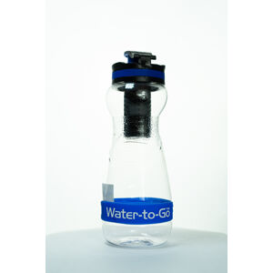 Fľaša s filtrom Water-to-Go™  GO! 50 cl – Tmavo modrá (Farba: Tmavo modrá)