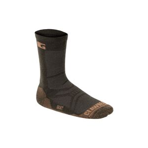 Zimné ponožky Merino Clawgear® – Zelená (Farba: Zelená, Veľkosť: 42-44)