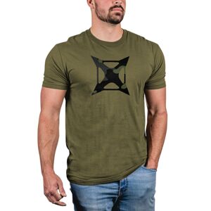 Tričko Stealth Logo Tee Vertx® (Farba: Zelená, Veľkosť: S)