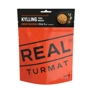 Dehydrované jedlo Kuracie Tikka Masala Real Turmat® (Farba: Oranžová)