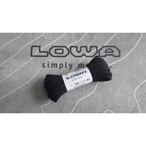 Šnúrky Lowa® 240 cm – Čierna (Farba: Čierna)